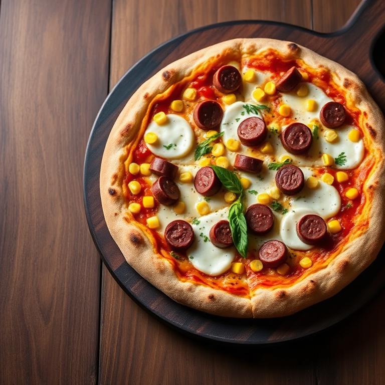 Sosisli Pizza