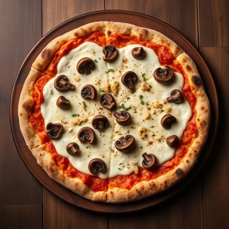 Porcini Mantarlı Pizza