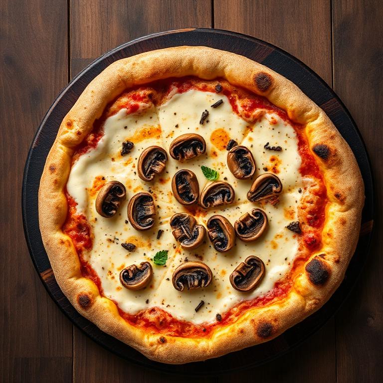 Funghi 4 Formaggi Pizza