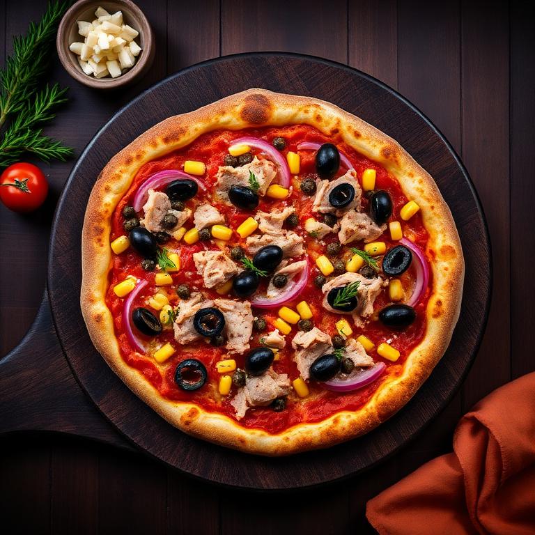 Ton Balıklı Pizza