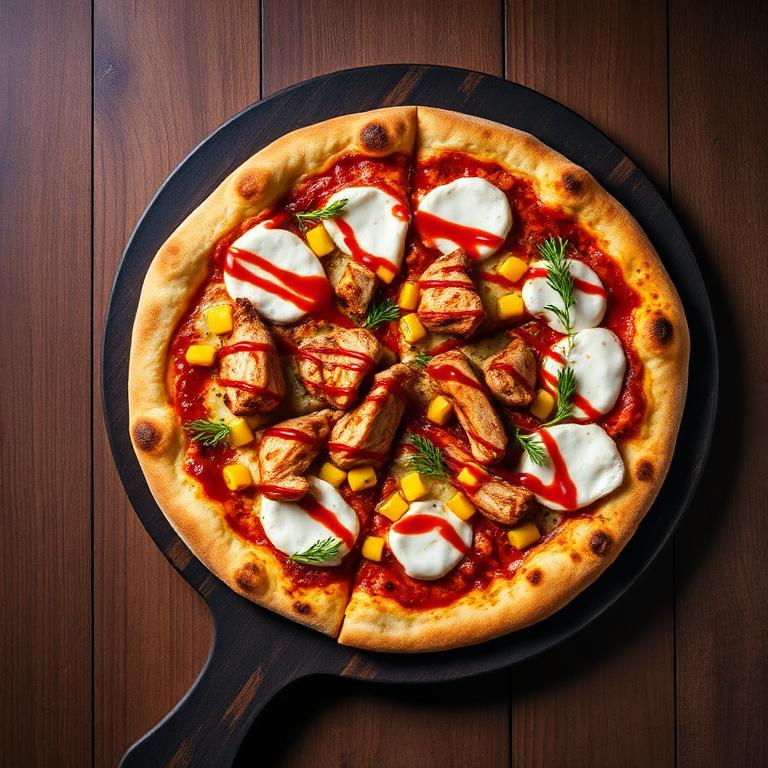 Tavuk Barbekü Pizza