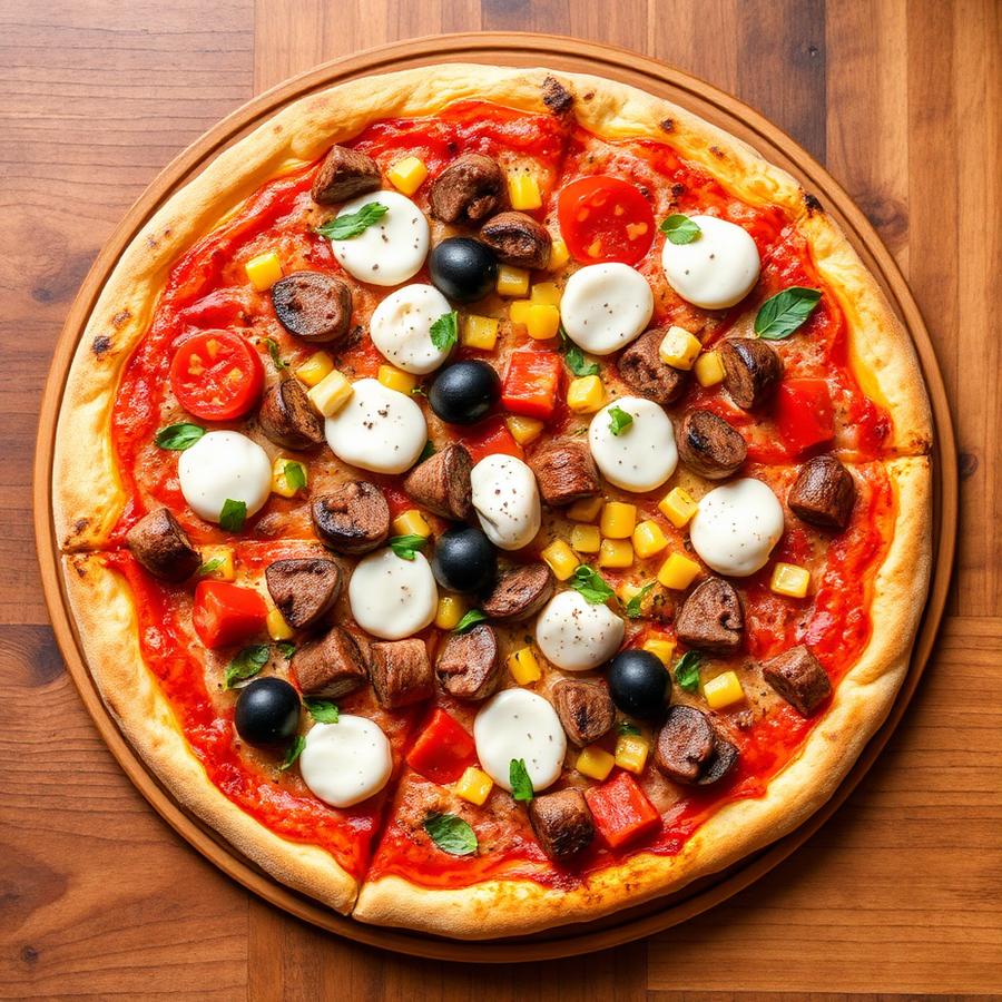 Karışık Malzemeli Pizza